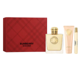 Burberry Goddess parfémovaná voda 100 ml + tělové mléko 75 ml + parfémovaná voda 10 ml, dárková sada pro ženy