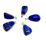 Lapis Lazuli Troml přívěsek přírodní kámen, M cca 3 cm, 1 kus, AAA kvalita, kámen harmonie