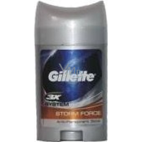 Gillette 3x System Storm Force antiperspirant deodorant stick pro muže 48 ml