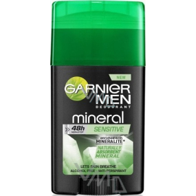 Garnier Men Mineral Sensitive antiperspirant deodorant stick pro muže 40 ml