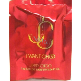 Jimmy Choo I Want Choo parfémovaná voda pro ženy 2 ml s rozprašovačem, vialka