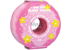 Bomb Cosmetics The Big Ylang Donut přírodní sprchová masážní koupelová houba s vůní 165 g