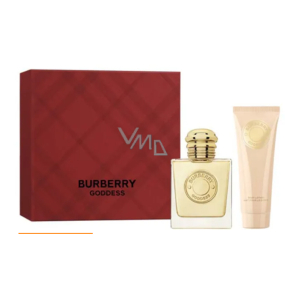 Burberry Goddess parfémovaná voda pro ženy 50 ml + tělové mléko 75 ml, dárková sada pro ženy