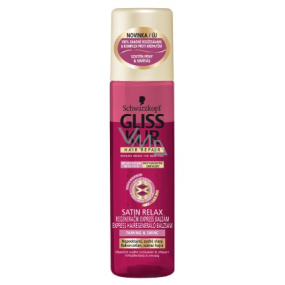 Gliss Kur Satin Relax regenerační Express balzám na vlasy 200 ml