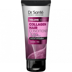 Dr. Santé Collagen Hair Volume Boost kondicionér pro poškozené, suché vlasy a vlasy bez objemu 200 ml