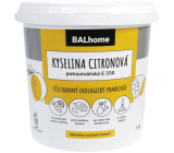 Balhome Kyselina citronová potravinářská E 330 1 kg